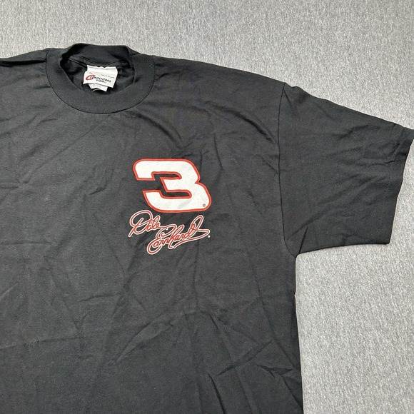 Competitors View Dale Earnhardt #3 NASCAR Shirt Mens XL Black Short Sleeve - Picture 1 of 13